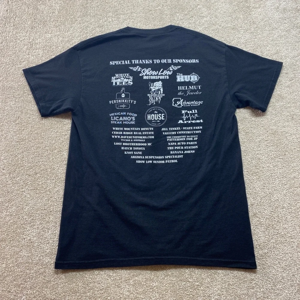 Darrin Reed Memorial Ride Run 2018 Shirt Mens Medium Crew‎ Neck Motorcycle Car